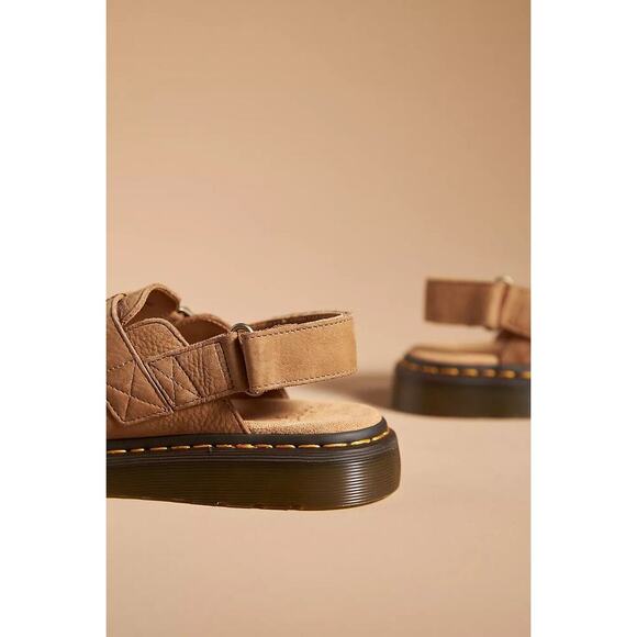 Dr. Martens Jorge II Slingback Mules Suede Leather Clog Sandals Tan Size 8 ~ NEW - Picture 4 of 13